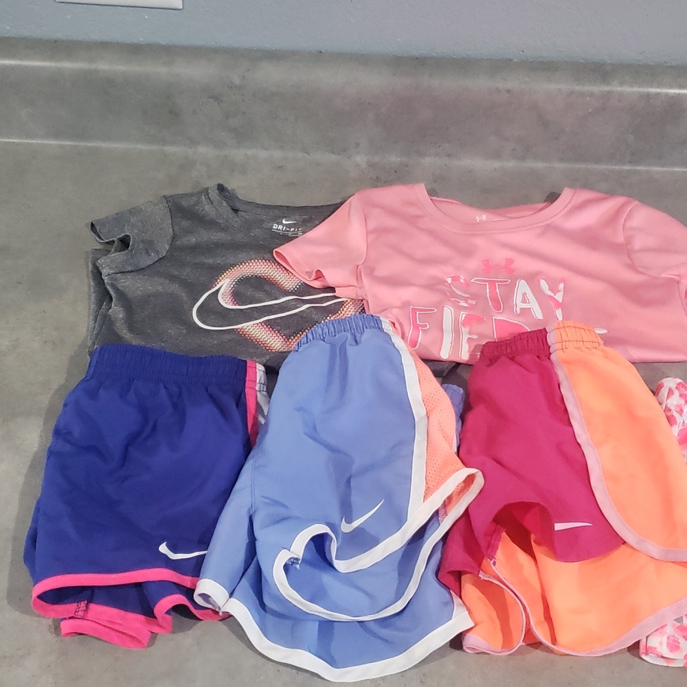 6 piece nike/under armour set